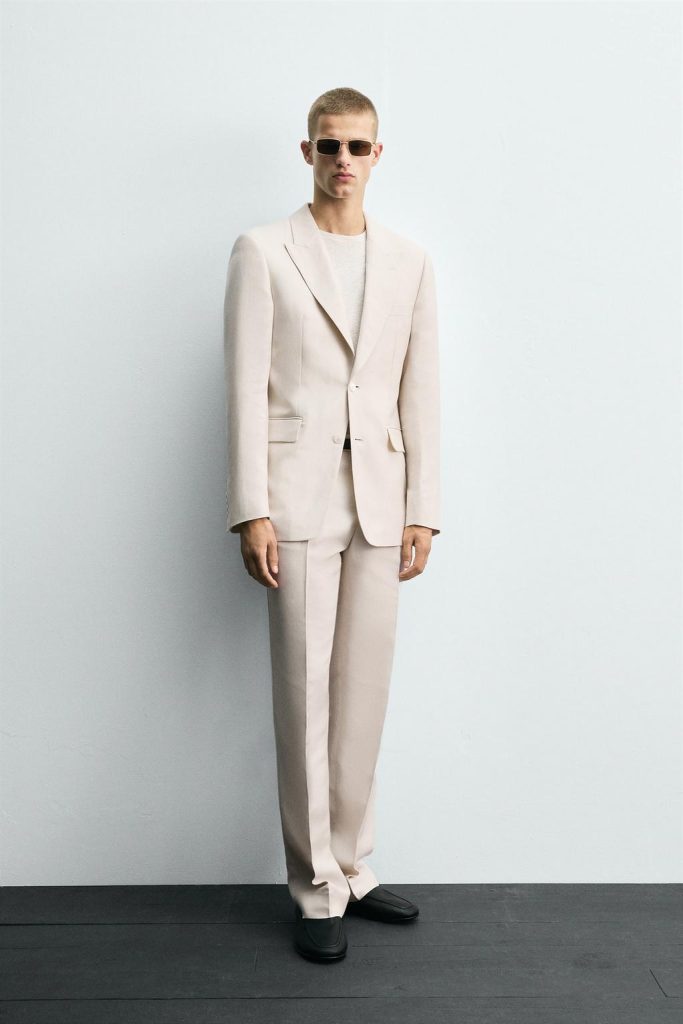 SUIT BLAZER BOBBY GILLESPIE X ZARA